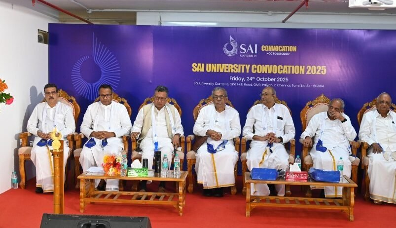 Sai University Convocation 2025; Leaders Urge Students to Lead with Integrity and Purpose